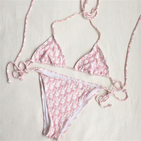 christian dior swimming suit|dior monogram bikini.